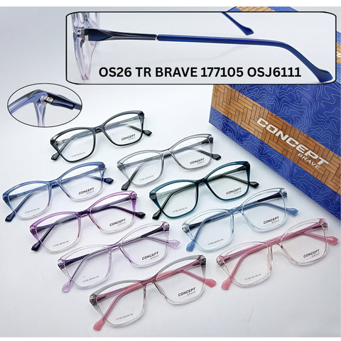OS26 TR Brave 177105 Cat Eye Optical Eyewear