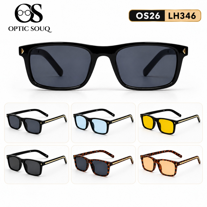 OS26 LH346 Men's Sheet Sunglasses in Six Colours - OSJ11186