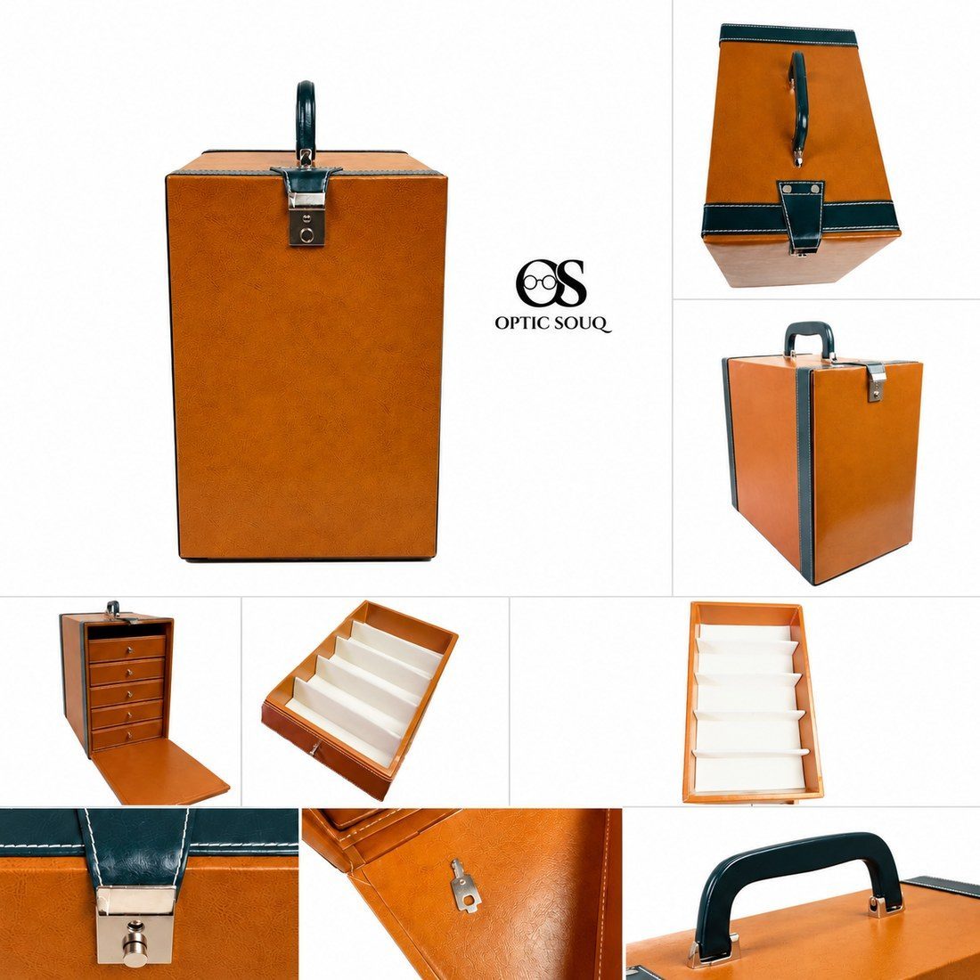 OS25-Pc Rexine Eyewear Tray - Luxury - OSEWT25REXLX