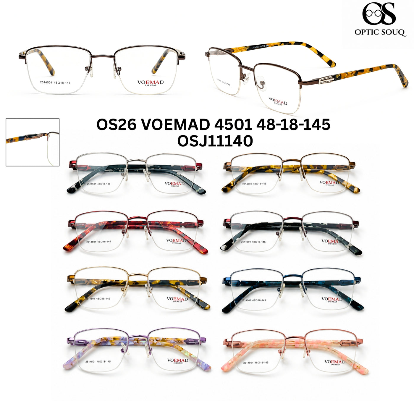OSJ11140 VOEMAD model catalogue included in sample kit