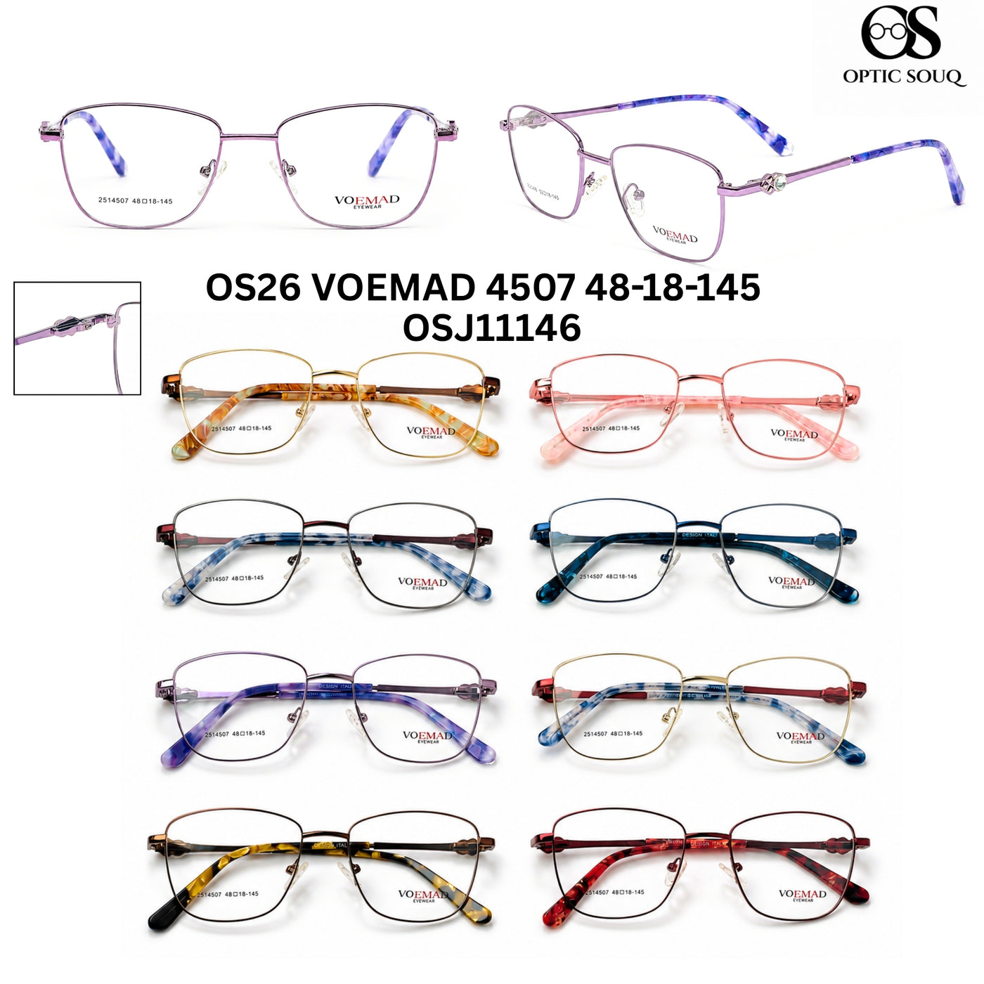 OSJ11146 VOEMAD model catalogue included in sample kit