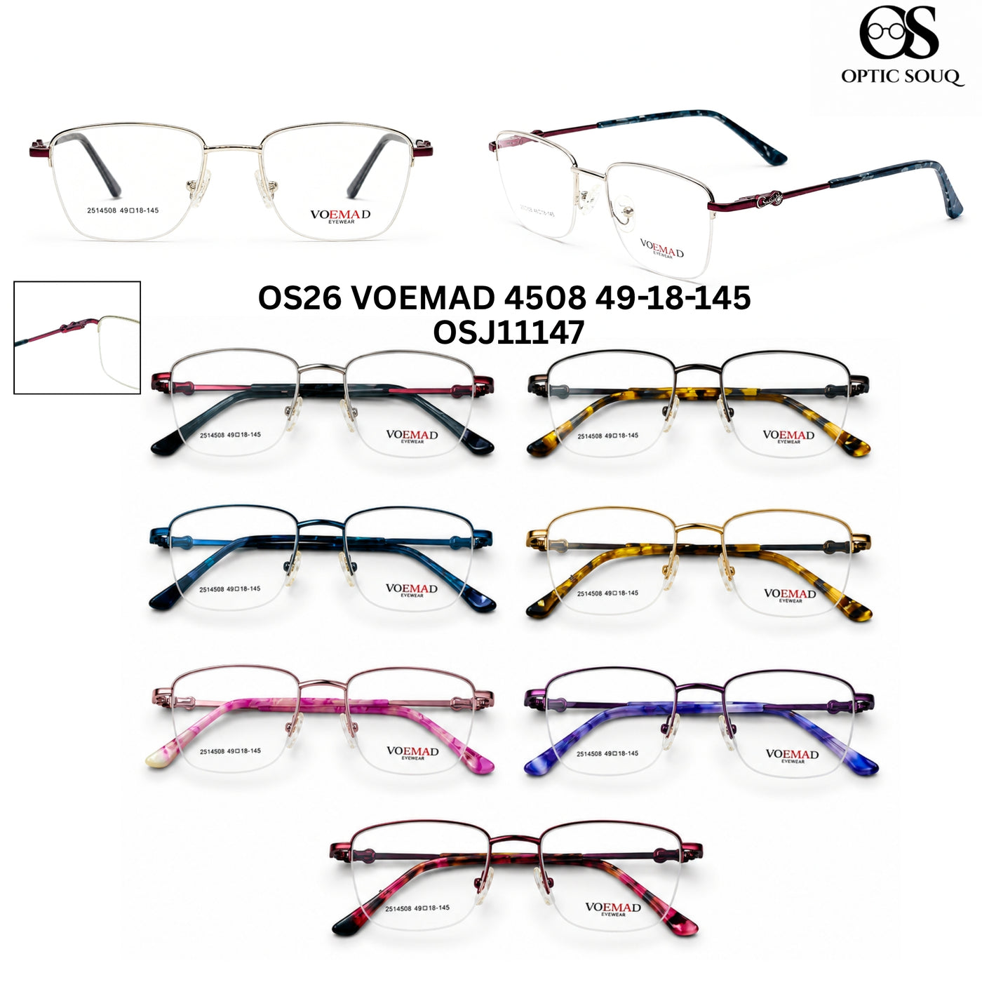 OSJ11147 VOEMAD model catalogue included in sample kit