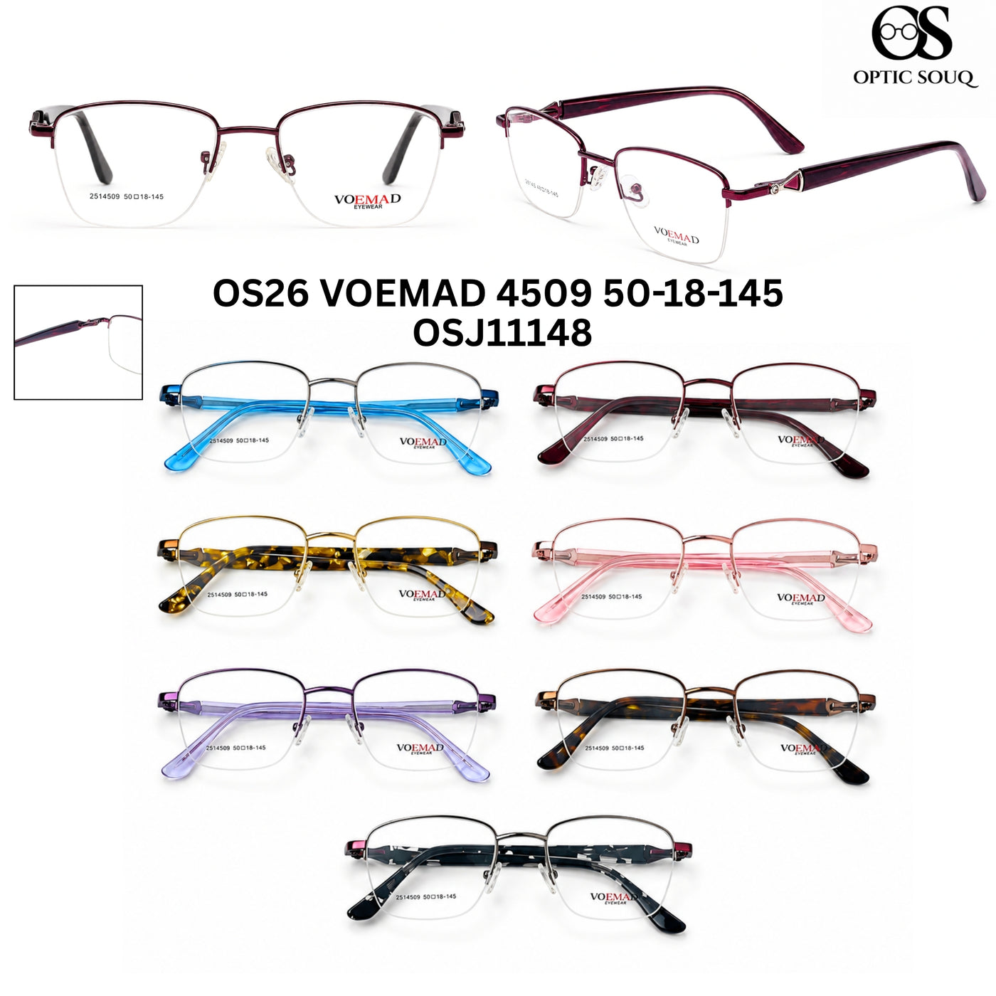 OSJ11148 VOEMAD model catalogue included in sample kit