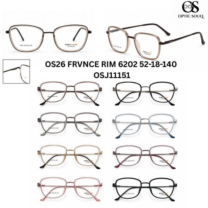 FRVNCE RIM 6202 colour options