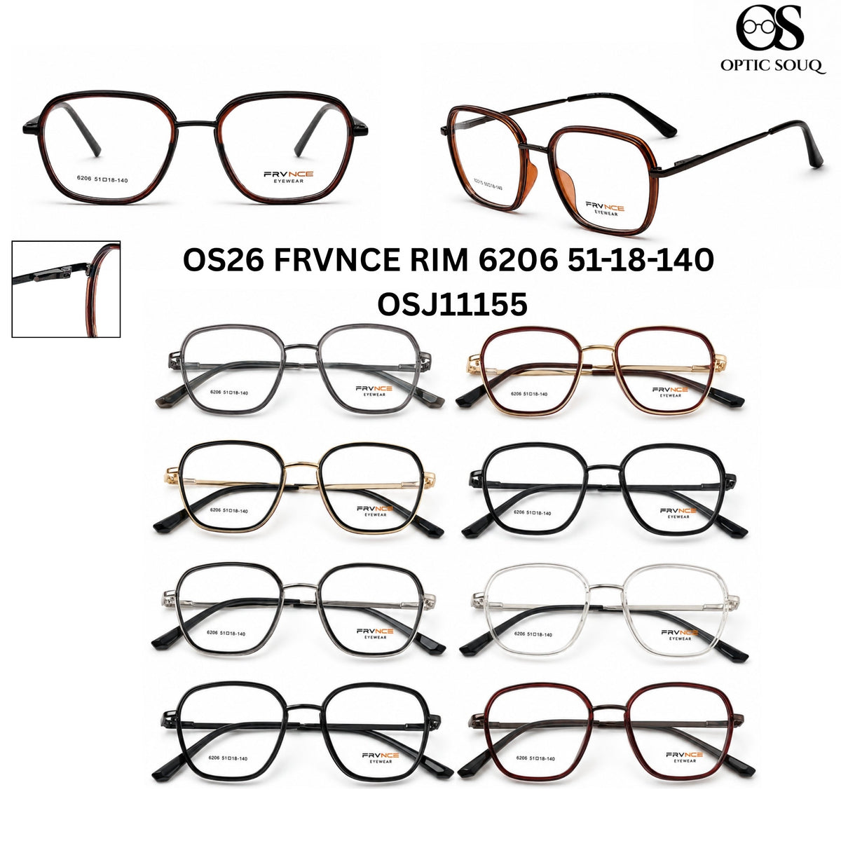 FRVNCE RIM 6206 original product image
