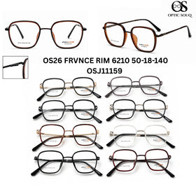 FRVNCE RIM 6210 Square metal eyewear colour options