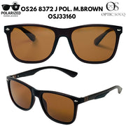 OS26 8372 J.POL Sunglasses - Matte Brown