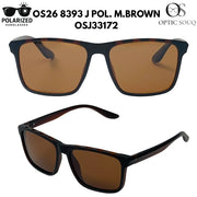 OS26 8393 J.POL Sunglasses - Matte Brown