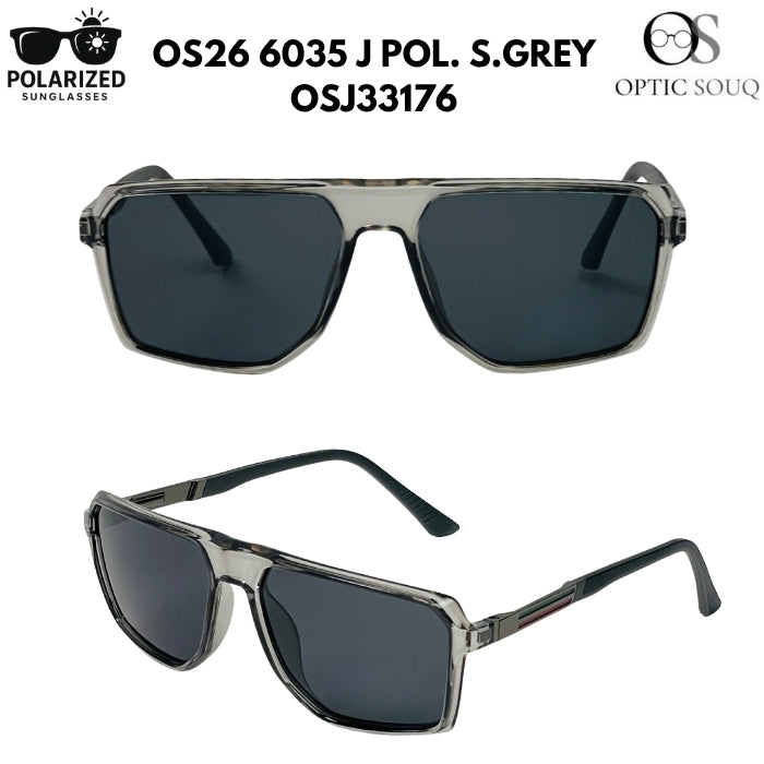 OS26 6035 J.POL Sunglasses - Shiny Grey