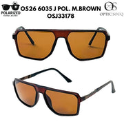 OS26 6035 J.POL Sunglasses - Matte Brown