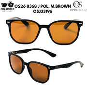 OS26 8368 J.POL Sunglasses - Matte Brown
