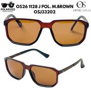 OS26 1128 J.POL Sunglasses - Matte Brown