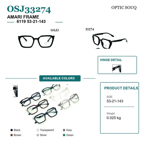 OSJ33274 - AMARI FRAME 6119 53-21-143