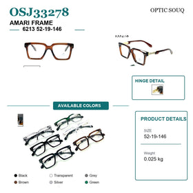 OSJ33278 - AMARI FRAME 6213 52-19-146