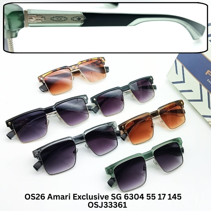OS26 Amari Exclusive SG 6304 assorted colours sunglasses