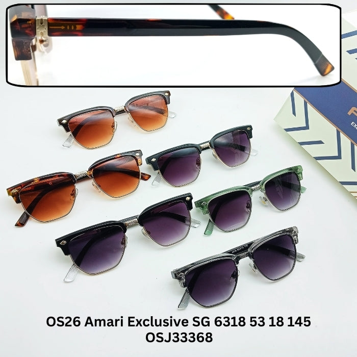 OS26 Amari Exclusive SG 6318 assorted colours sunglasses
