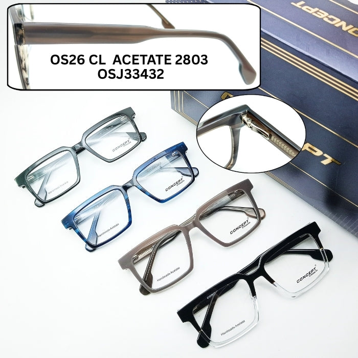 OS26 CL Acetate 2803 OSJ33432 pure acetate bold eyewear