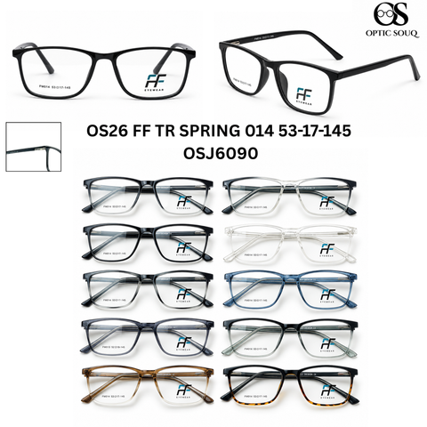 OS26 FF TR Spring 014 53-17-145 Men's Rectangle Optical Eyewear