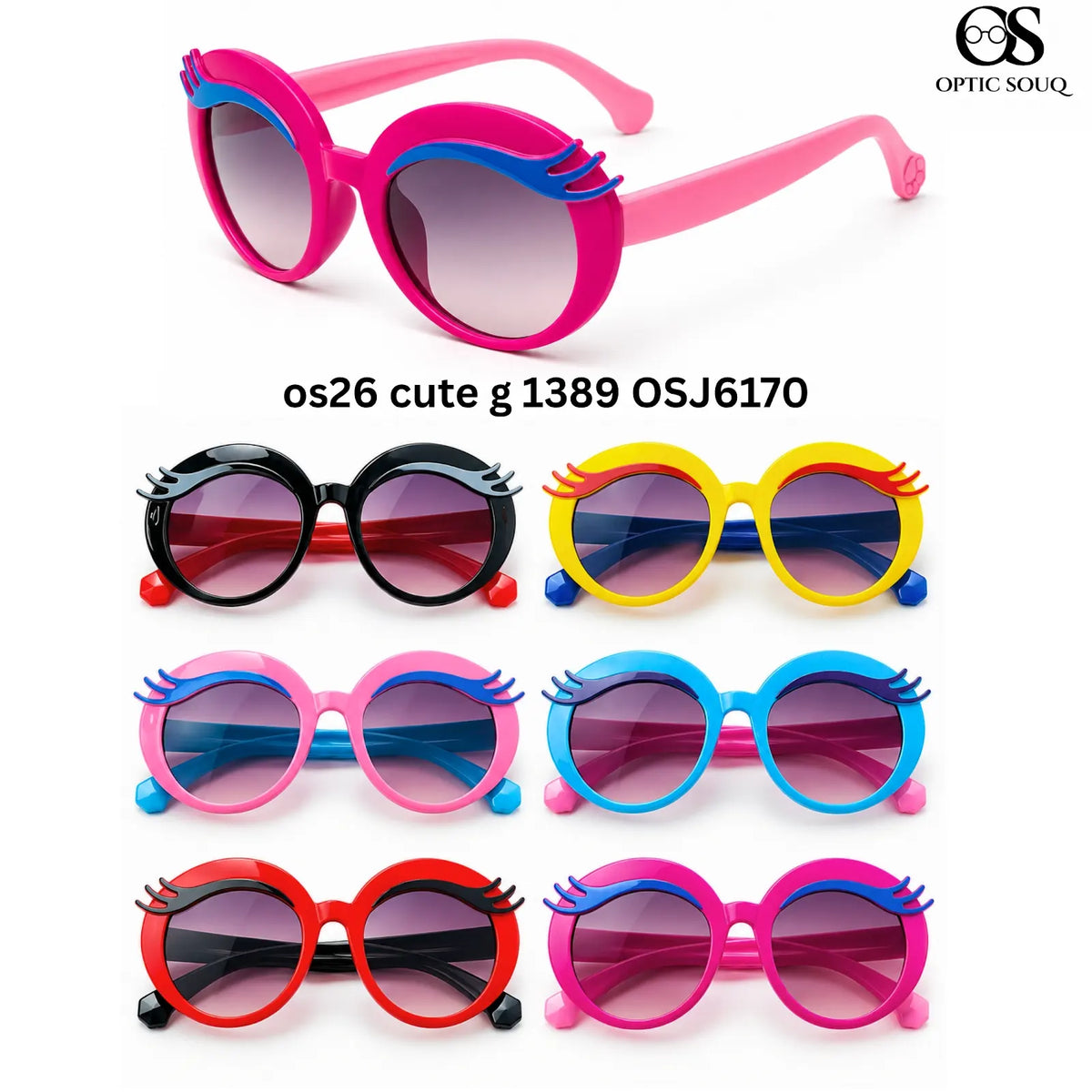 OSJ6170 OS26 Cute G 1389 Kids Sunglasses colour variants