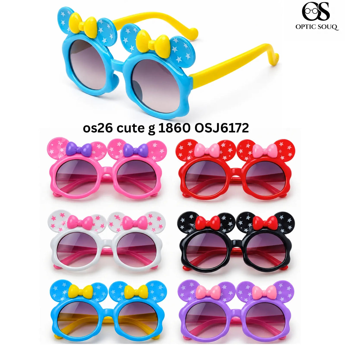 OSJ6172 OS26 Cute G 1860 Kids Sunglasses colour variants