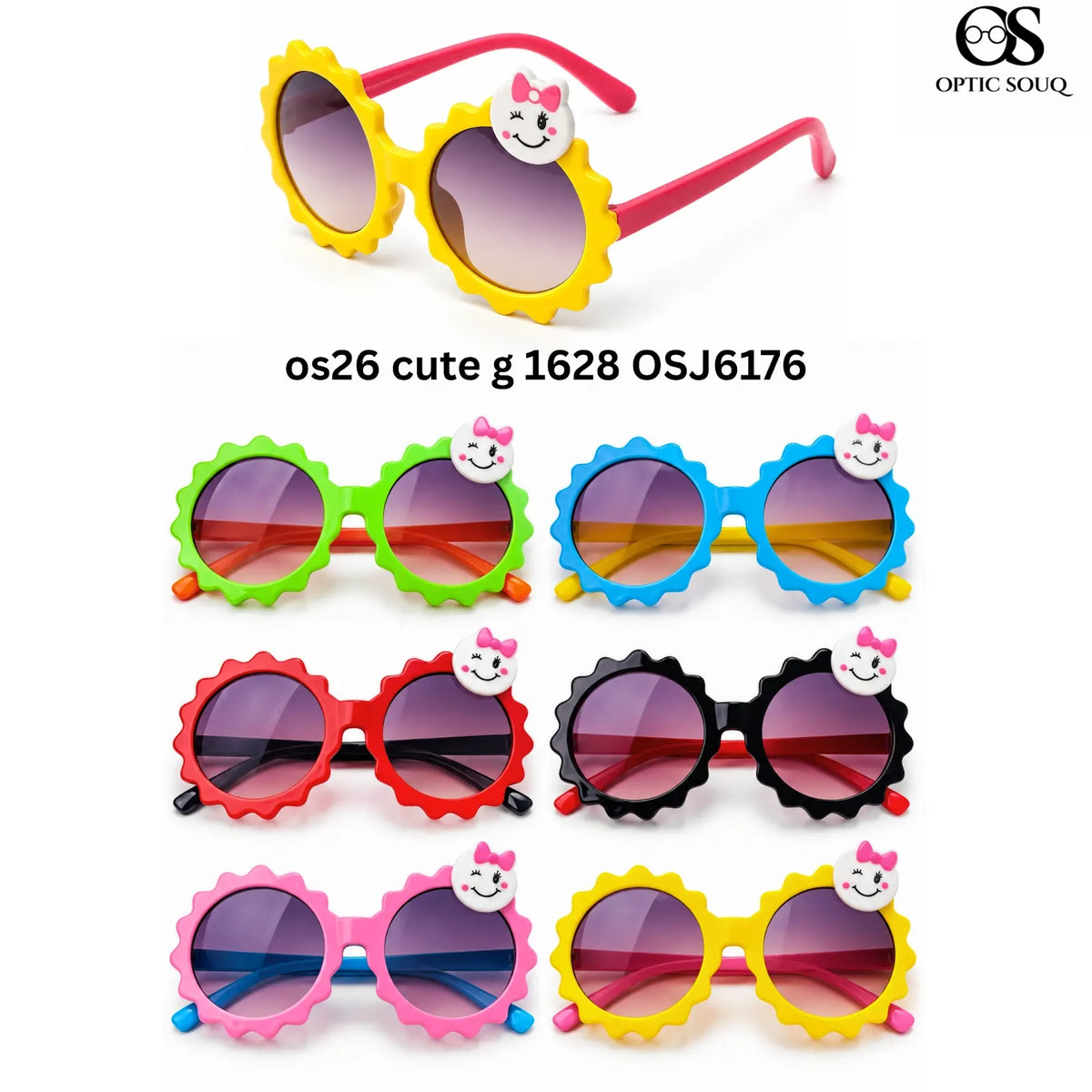 OSJ6176 OS26 Cute G 1628 Kids Sunglasses colour variants
