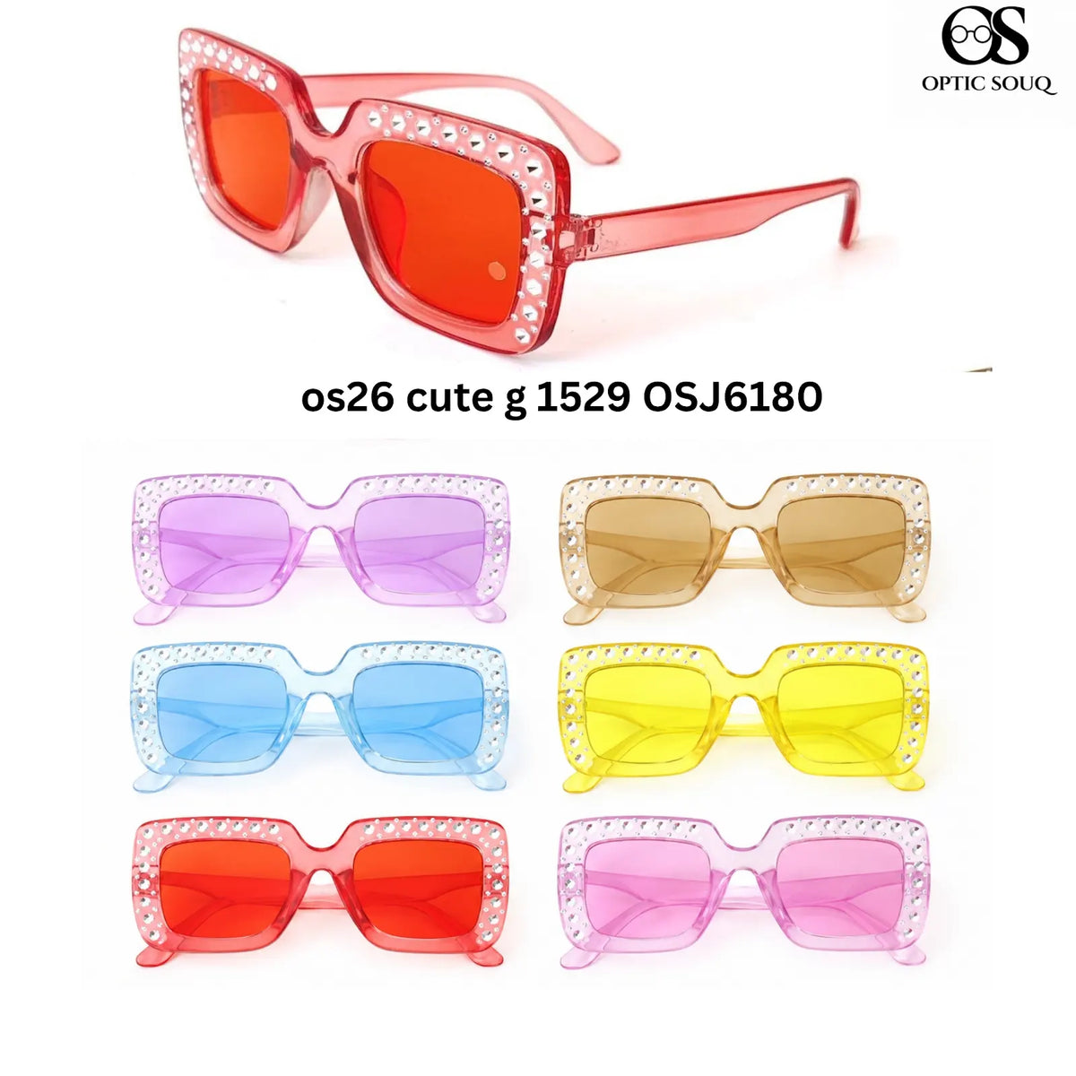 OSJ6180 OS26 Cute G 1529 Kids Sunglasses colour variants