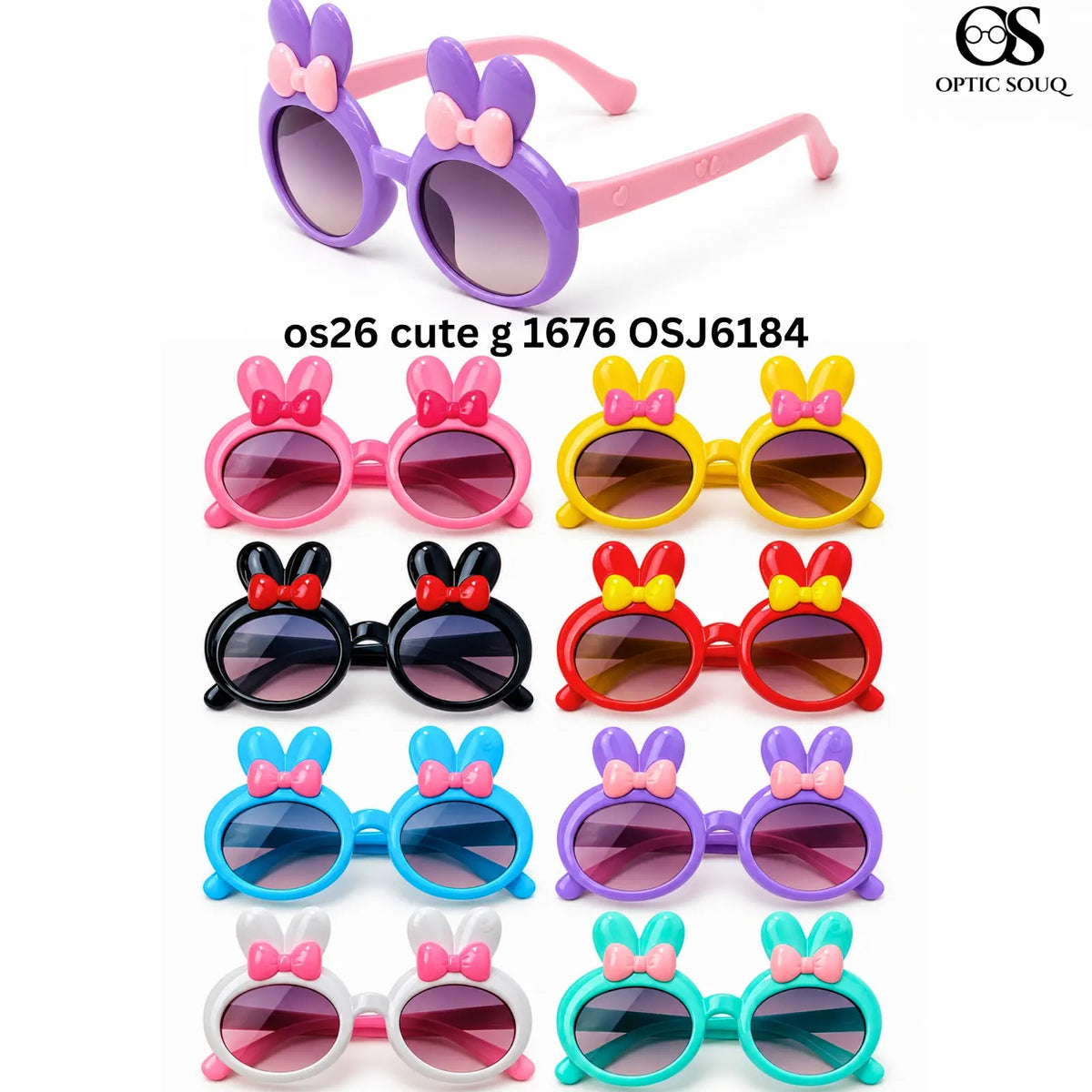 OSJ6184 OS26 Cute G 1676 Kids Sunglasses colour variants