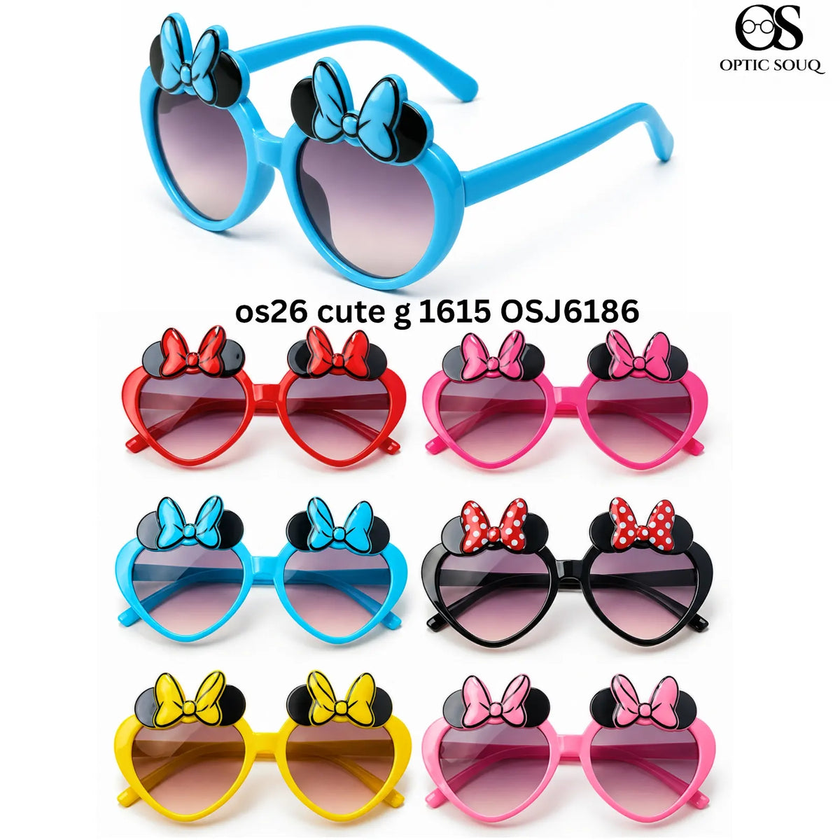 OSJ6186 OS26 Cute G 1615 Kids Sunglasses colour variants