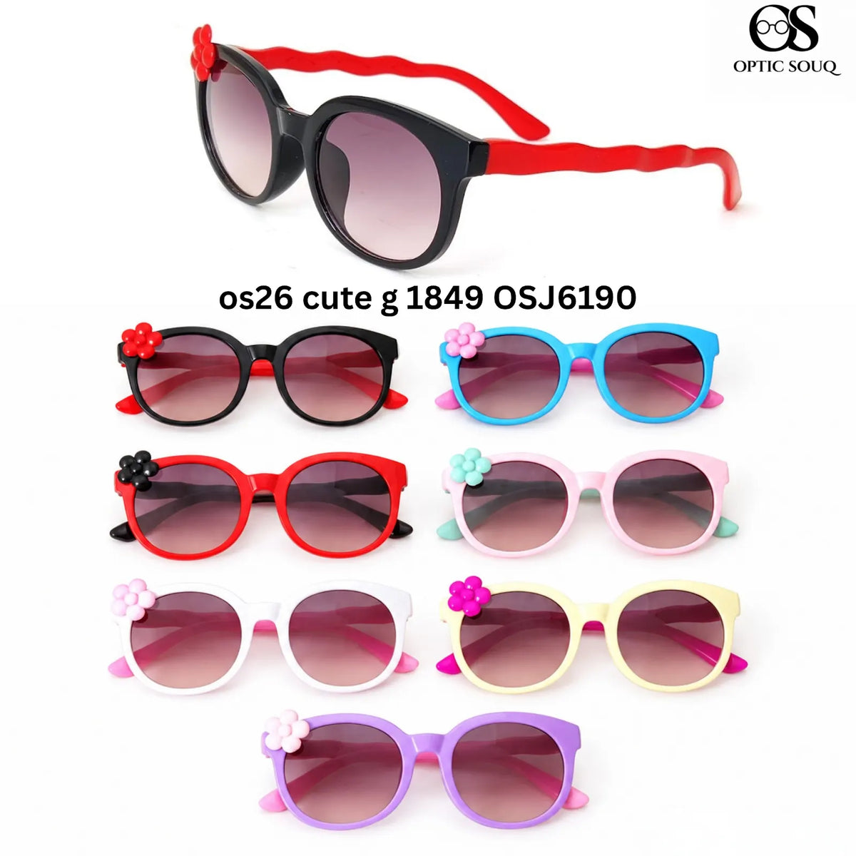 OSJ6190 OS26 Cute G 1849 Kids Sunglasses colour variants