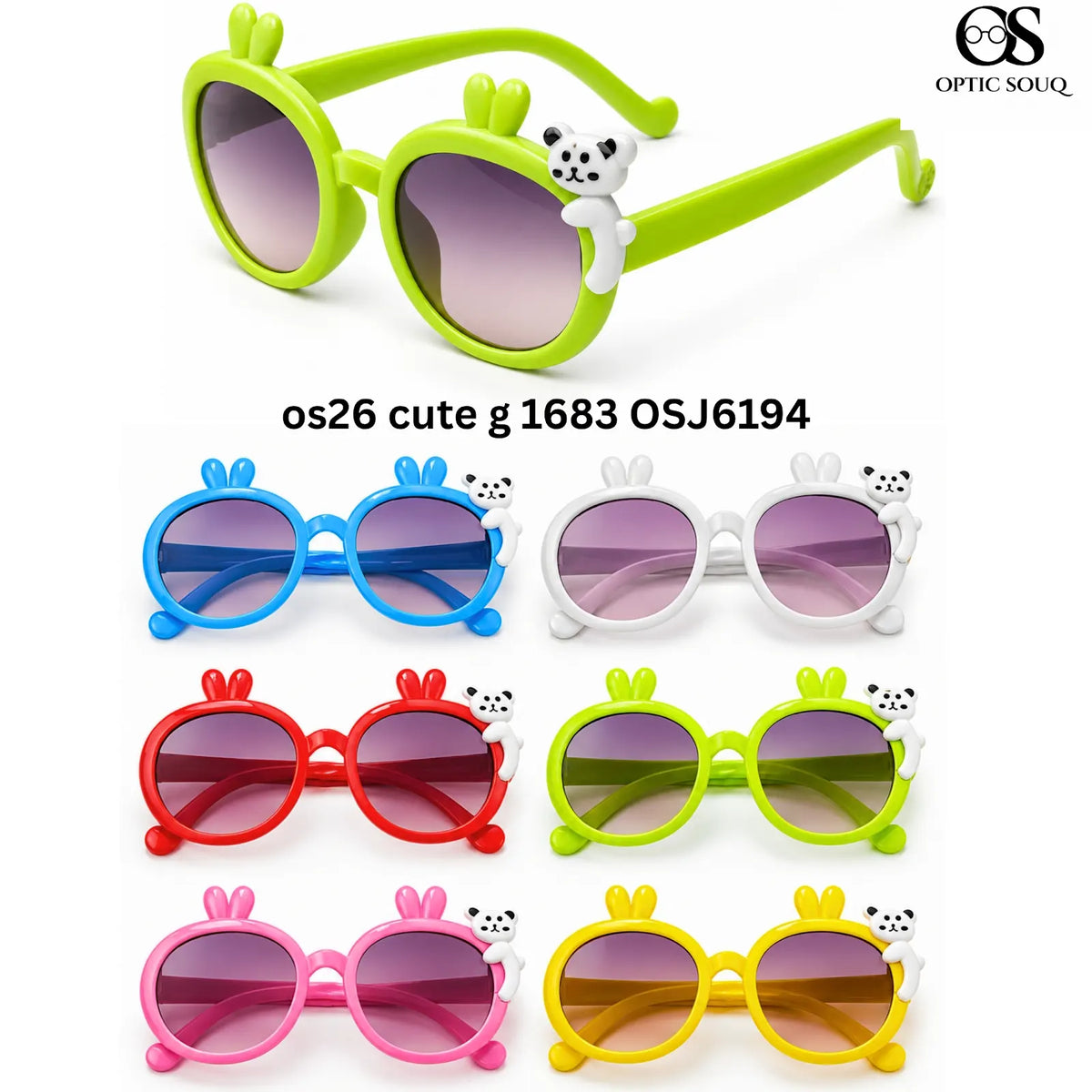 OSJ6194 OS26 Cute G 1683 Kids Sunglasses colour variants