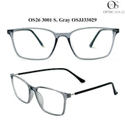 OS26 3001 Made in India Eyewear - S. Gray