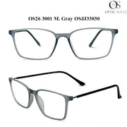 OS26 3001 Made in India Eyewear - M. Gray