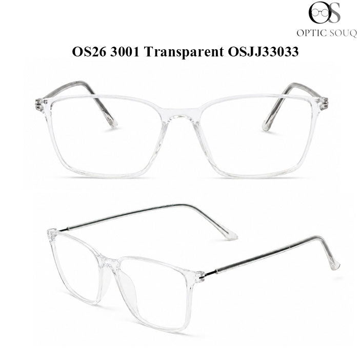 OS26 3001 Made in India Eyewear - Transparent