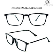OS26 3002 Made in India Eyewear - M. Black