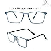 OS26 3002 Made in India Eyewear - M. Gray