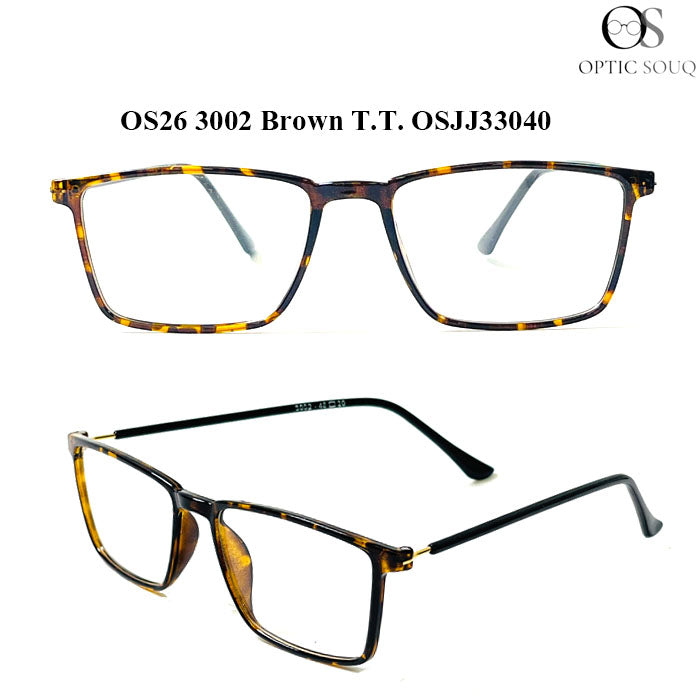 OS26 3002 Made in India Eyewear - Brown T.T.