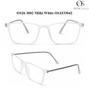 OS26 3002 Made in India Eyewear - Milky White