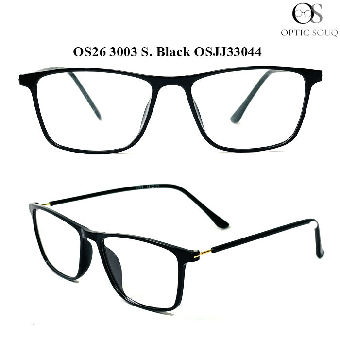 OS26 3003 Made in India Eyewear - S. Black