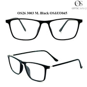 OS26 3003 Made in India Eyewear - M. Black