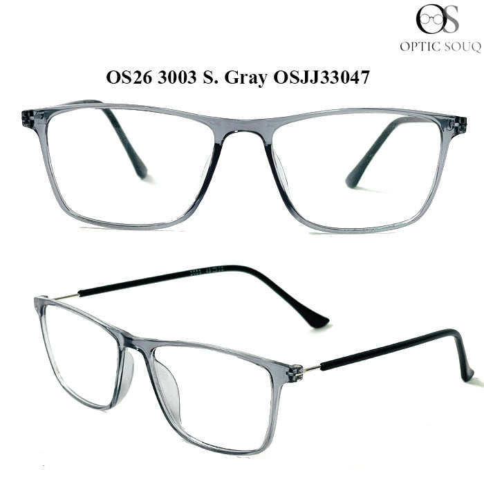 OS26 3003 Made in India Eyewear - S. Gray