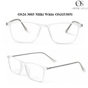 OS26 3003 Made in India Eyewear - Milky White