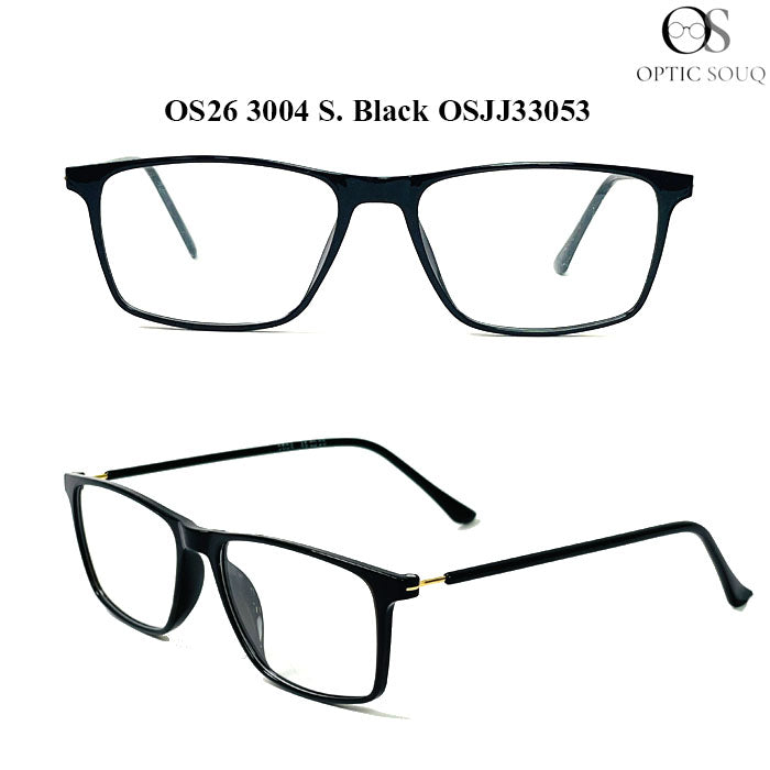OS26 3004 Made in India Eyewear - S. Black