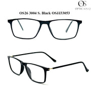 OS26 3004 Made in India Eyewear - S. Black