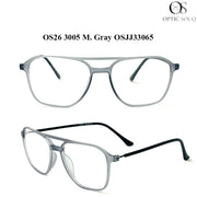 OS26 3005 Made in India Eyewear - M. Gray