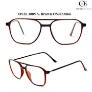 OS26 3005 Made in India Eyewear - S. Brown