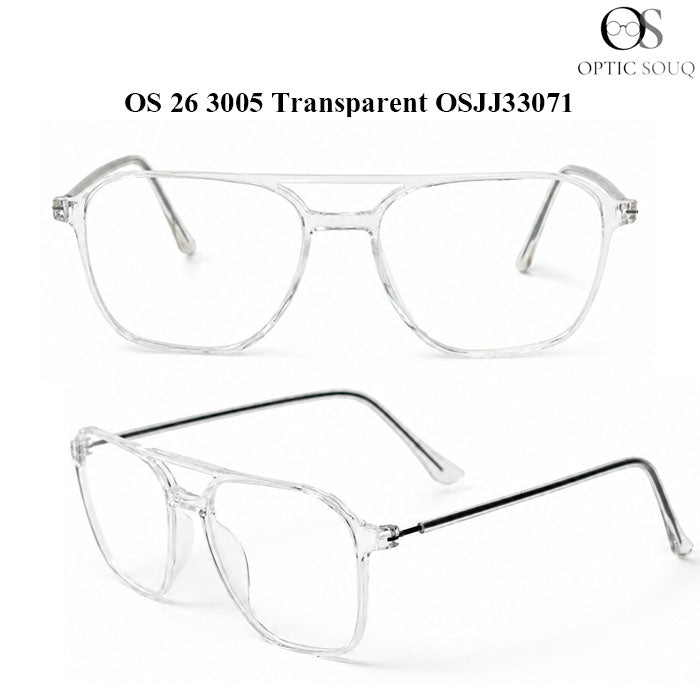 OS26 3005 Made in India Eyewear - Transparent