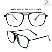 OS26 3006 Made in India Eyewear - M. Black