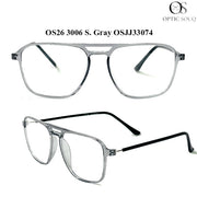 OS26 3006 Made in India Eyewear - S. Gray