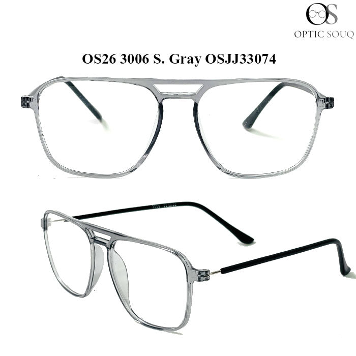 OS26 3006 Made in India Eyewear - S. Gray