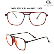 OS26 3006 Made in India Eyewear - S. Brown